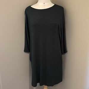 Wilfred Crew Neck Knit Green Dress Size XS